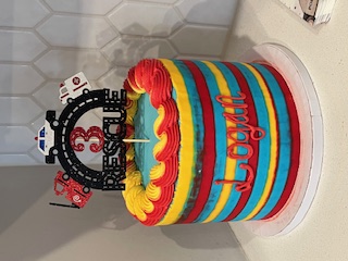 Custom cake by Whisk Bake Repeat